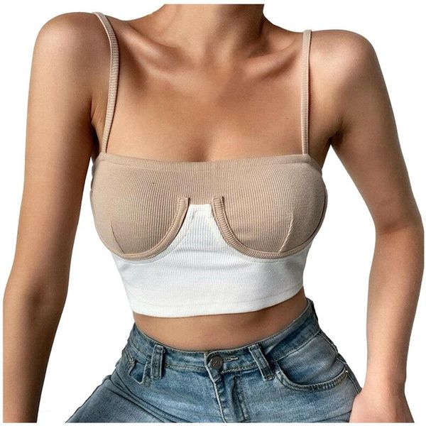 for women summer 2021 rib knit bikini patchwork slash neck sleeveless shirts clubwear slim skinny backless crop women's tanks & cam, White
for women summer 2021 rib knit bikini patchwork slash neck sleeveless shirts clubwear slim skinny backless crop women's tanks & cam, White