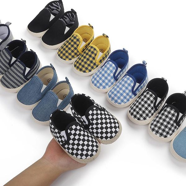 first walkers 0-18m baby toddler born girl boy shoes soft sole check stripe infant prewalker sneaker
first walkers 0-18m baby toddler born girl boy shoes soft sole check stripe infant prewalker sneaker