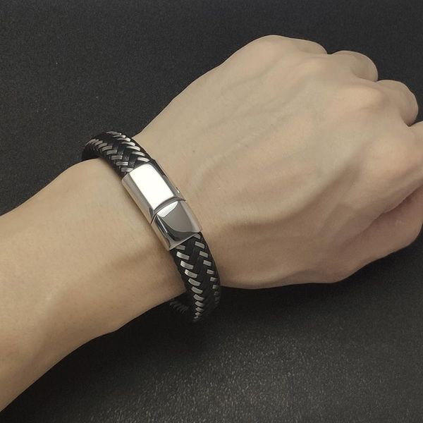 charm bracelets mozo fashion magnetic multi color men wire leather braided rope bangles trendy wholesale jewelry gifts drop 008, Golden;silver
charm bracelets mozo fashion magnetic multi color men wire leather braided rope bangles trendy wholesale jewelry gifts drop 008, Golden;silver