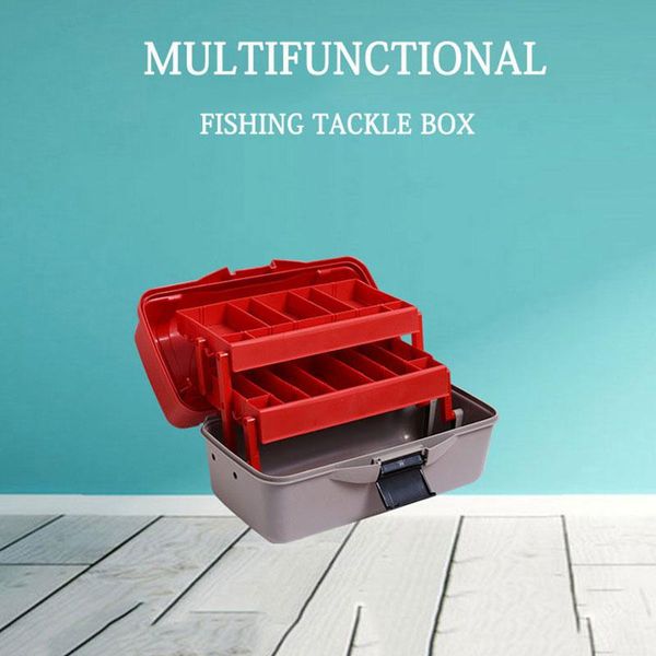 fishing gear accessories waterproof sub-box hook supplies tool storage box tackle three-shelf red x314g 
fishing gear accessories waterproof sub-box hook supplies tool storage box tackle three-shelf red x314g