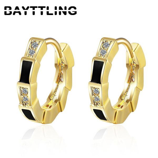 hoop & huggie bayttling 925 sterling silver bamboo zircon circle earrings for women fashion party gifts wedding jewelry, Golden;silver
hoop & huggie bayttling 925 sterling silver bamboo zircon circle earrings for women fashion party gifts wedding jewelry, Golden;silver
