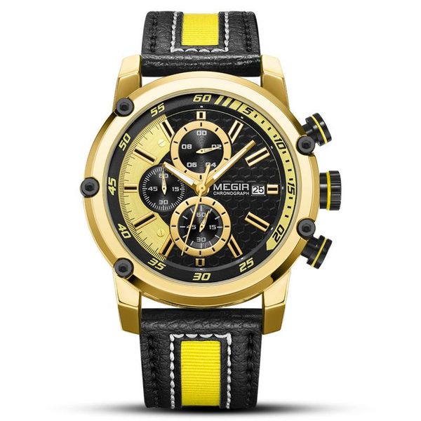 wristwatches megir 2079 men's trend sports multi-function chronograph watches fashion calendar waterproof leather band, Slivery;brown
wristwatches megir 2079 men's trend sports multi-function chronograph watches fashion calendar waterproof leather band, Slivery;brown