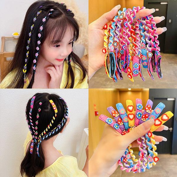 hair accessories lovely braided rope braid curly clip sweet candy color curler girl kid wig twist cuerler, Slivery;white
hair accessories lovely braided rope braid curly clip sweet candy color curler girl kid wig twist cuerler, Slivery;white