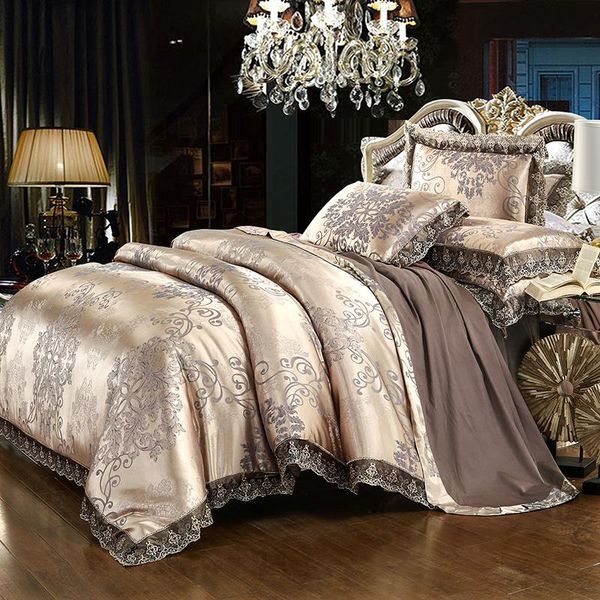 bedding sets satin jacquard luxury euro set soft silky lace single double duvet cover include pillowcases 3pcs bedclothes
bedding sets satin jacquard luxury euro set soft silky lace single double duvet cover include pillowcases 3pcs bedclothes