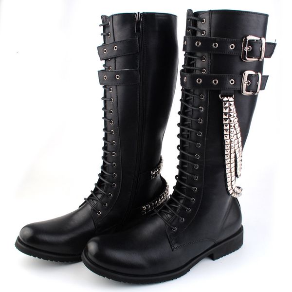 boot british custom punk men high-leather cowboy knee-boot buckle and chains man motorcycle boots 258 7t52, Black
boot british custom punk men high-leather cowboy knee-boot buckle and chains man motorcycle boots 258 7t52, Black
