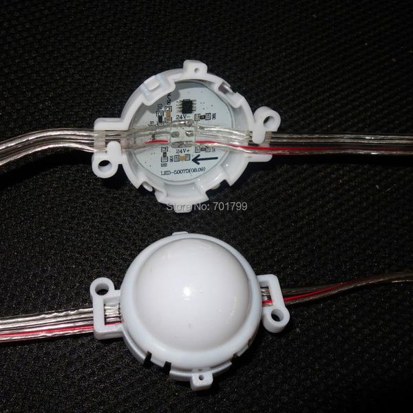 50mm diameter;24v;ucs2903;addressable led smart module;1.68w;7pcs smd rgb led;rgb full color;milky cover modules
50mm diameter;24v;ucs2903;addressable led smart module;1.68w;7pcs smd rgb led;rgb full color;milky cover modules