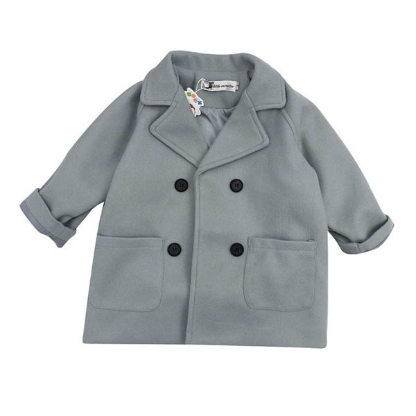 coat kids overcoat children outwear baby boy clothes autumn winter woolen long sleeve 2-6y b4413, Blue;gray
coat kids overcoat children outwear baby boy clothes autumn winter woolen long sleeve 2-6y b4413, Blue;gray