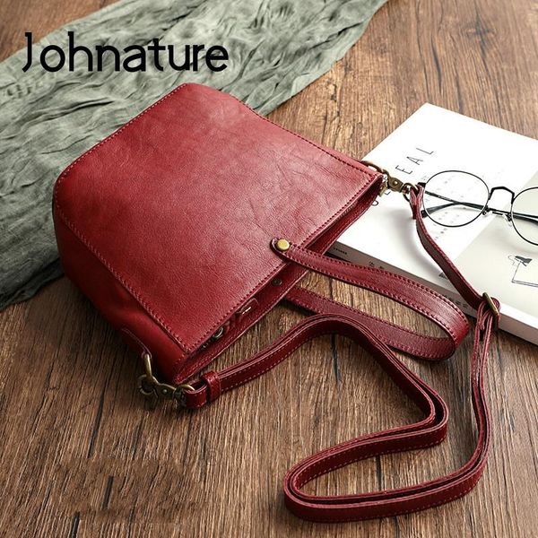 cross body women bag johnature handmade handbag first layer cow leather portable bucket 2021 vintage versatile female shoulder bags
cross body women bag johnature handmade handbag first layer cow leather portable bucket 2021 vintage versatile female shoulder bags