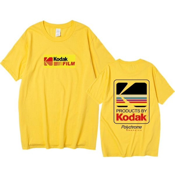 men's t-shirts japanese harajuku kodak printed short sleeve men women 2021 summer casual cotton hip hop streetwear tees, White;black
men's t-shirts japanese harajuku kodak printed short sleeve men women 2021 summer casual cotton hip hop streetwear tees, White;black
