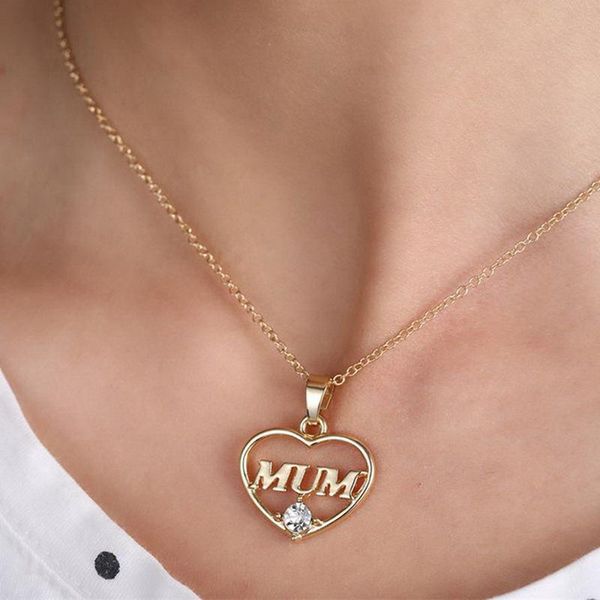 pendant necklaces 2021 fashion women necklace mother's day love gift mom letter heart rhinestone pendent jewelry for, Silver
pendant necklaces 2021 fashion women necklace mother's day love gift mom letter heart rhinestone pendent jewelry for, Silver