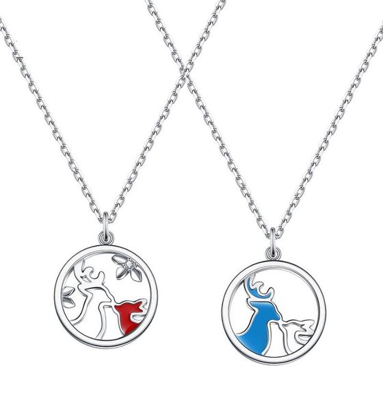 pendant necklaces couple s925 silver color elk kiss necklace fashion trend jewelry gift br tmh
pendant necklaces couple s925 silver color elk kiss necklace fashion trend jewelry gift br tmh
