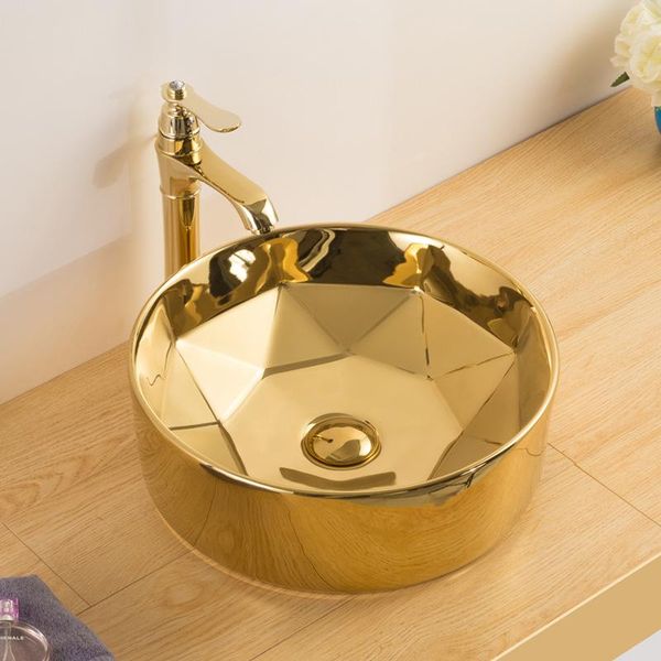 bathroom sink faucets golden platform basin european style ceramic wash circular toilet art
bathroom sink faucets golden platform basin european style ceramic wash circular toilet art