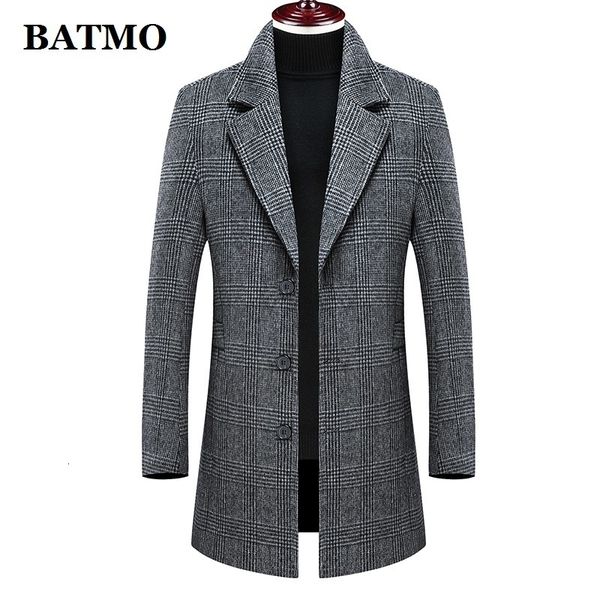 men's wool & blends batmo arrival winter wool plaid trench coat men,men's casual jackets,plus-size m-4xl 898 jp53, Black
men's wool & blends batmo arrival winter wool plaid trench coat men,men's casual jackets,plus-size m-4xl 898 jp53, Black