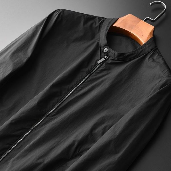 men's jackets stand collar male plus size 3xl 4xl spring and autumn mens coats hight quality slim fit, Black;brown
men's jackets stand collar male plus size 3xl 4xl spring and autumn mens coats hight quality slim fit, Black;brown