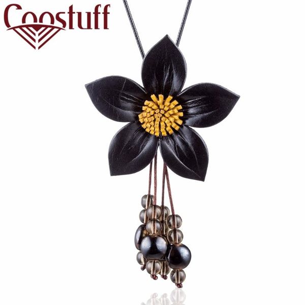 pendant necklaces & pendants long genuine leather flower vintage handmade jewelry women black rope chain choker suspension gift, Silver
pendant necklaces & pendants long genuine leather flower vintage handmade jewelry women black rope chain choker suspension gift, Silver