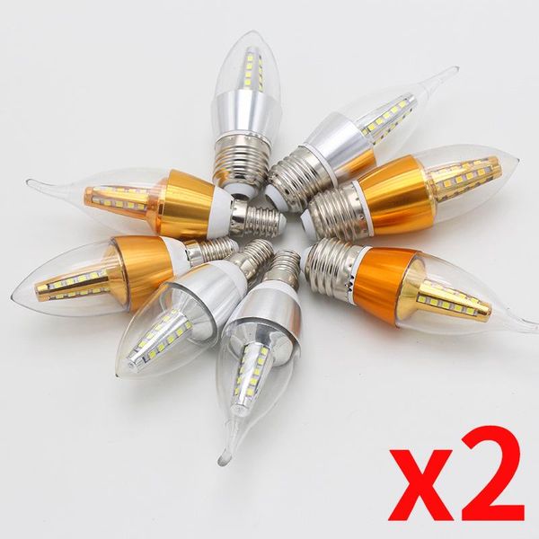 bulbs 2pcs e27 led lamp e14 candle bulb ac 220v light chandelier 5w 7w lamps decoration warm/white
bulbs 2pcs e27 led lamp e14 candle bulb ac 220v light chandelier 5w 7w lamps decoration warm/white