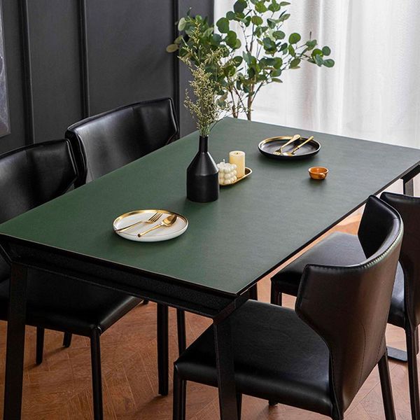 table cloth solid color pu leather covers easy to clean mats waterproof oil proof kitchen dining rectangular matte mat
table cloth solid color pu leather covers easy to clean mats waterproof oil proof kitchen dining rectangular matte mat