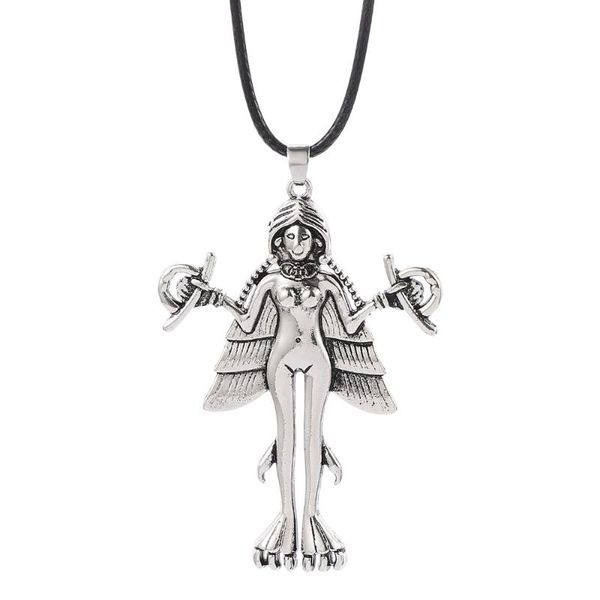 pendant necklaces lilith innana ishtar necklace demon sigil luciferian satanic talisman chain occult amulet jewelry, Silver
pendant necklaces lilith innana ishtar necklace demon sigil luciferian satanic talisman chain occult amulet jewelry, Silver