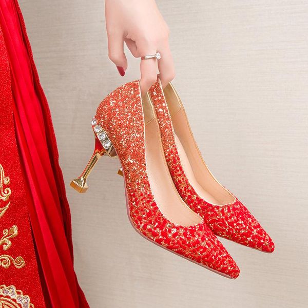 dress shoes ladies wedding bling high heels rhinestone bridal pointed toe sequin boat, Black
dress shoes ladies wedding bling high heels rhinestone bridal pointed toe sequin boat, Black
