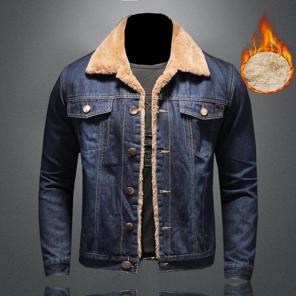 men's jackets fleece thick warm denim jacket men plus size 5xl trend streetwear outerwear cotton velvet wool liner windproof many pocke, Black;brown
men's jackets fleece thick warm denim jacket men plus size 5xl trend streetwear outerwear cotton velvet wool liner windproof many pocke, Black;brown