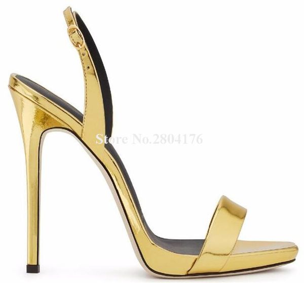 women fashion style open toe patent leather stiletto heel sandasl back strap gold red black thin high sandals dress shoes
women fashion style open toe patent leather stiletto heel sandasl back strap gold red black thin high sandals dress shoes
