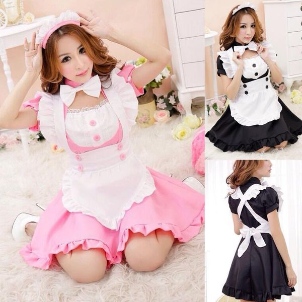 fashion women dress maid costume cosplay animation show japanese restaurant cutework clothes lady cospaly 2021 casual dresses, Black;gray
fashion women dress maid costume cosplay animation show japanese restaurant cutework clothes lady cospaly 2021 casual dresses, Black;gray