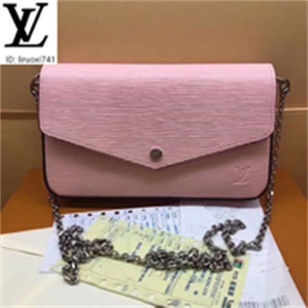 brand designer luxury d4vg m61276 classic wild chain bag pink women handbags iconic bags handles shoulder bags totes cross body bag clut, Red;black
brand designer luxury d4vg m61276 classic wild chain bag pink women handbags iconic bags handles shoulder bags totes cross body bag clut, Red;black