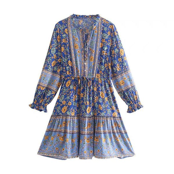casual dresses yenkye vintage floral print holiday summer dress women drawstring waist long sleeve ladies vestido, Black;gray
casual dresses yenkye vintage floral print holiday summer dress women drawstring waist long sleeve ladies vestido, Black;gray