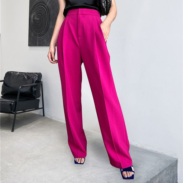 women's pants solid color wide leg 2021 high waist tube chic casual 3 colors, Black;white
women's pants solid color wide leg 2021 high waist tube chic casual 3 colors, Black;white