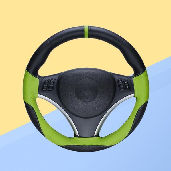 steering wheel covers diameter 10.8cm matching color car protector anti-slip sleeve cover (black green)
steering wheel covers diameter 10.8cm matching color car protector anti-slip sleeve cover (black green)