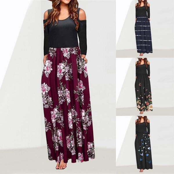 casual dresses autumn for women 2021 fashion printed patchwork robe cold shoulder long-sleeved party dress elegant vestido, Black;gray
casual dresses autumn for women 2021 fashion printed patchwork robe cold shoulder long-sleeved party dress elegant vestido, Black;gray