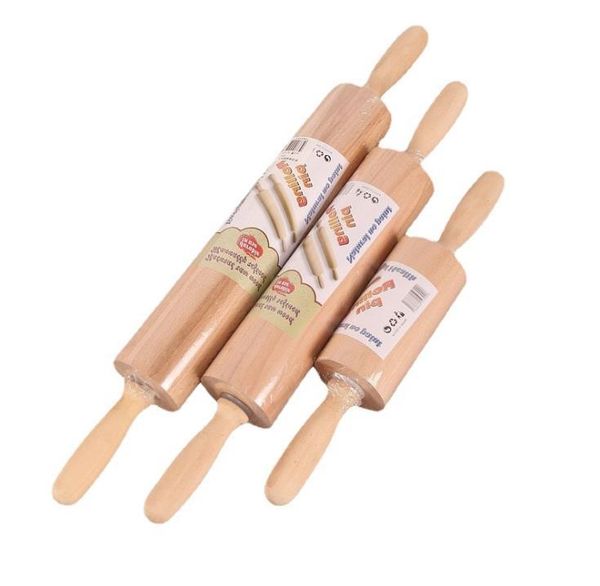 

rolling pins & pastry boards professional wood pin for baking smooth tapered design fondant pie crust cookie & dough roller sn3692