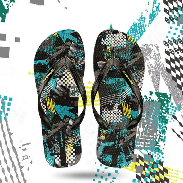 slippers mottled art men's flip-flops non-slip trend sandals 3d printing summer, Black
slippers mottled art men's flip-flops non-slip trend sandals 3d printing summer, Black
