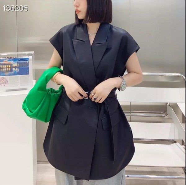 women's vests zk1854 fashion women coats & jackets 2021 runway luxury european design party style clothing, Black;white
women's vests zk1854 fashion women coats & jackets 2021 runway luxury european design party style clothing, Black;white