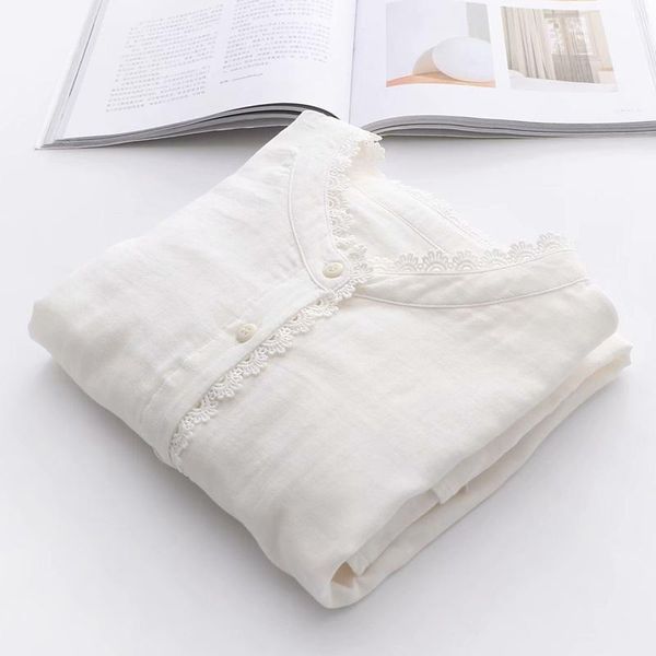 women's blouses & shirts cotton 100% white women summer 2021 sweet style solid lace ruffles neck long-sleeved elegant office lady outwe
women's blouses & shirts cotton 100% white women summer 2021 sweet style solid lace ruffles neck long-sleeved elegant office lady outwe