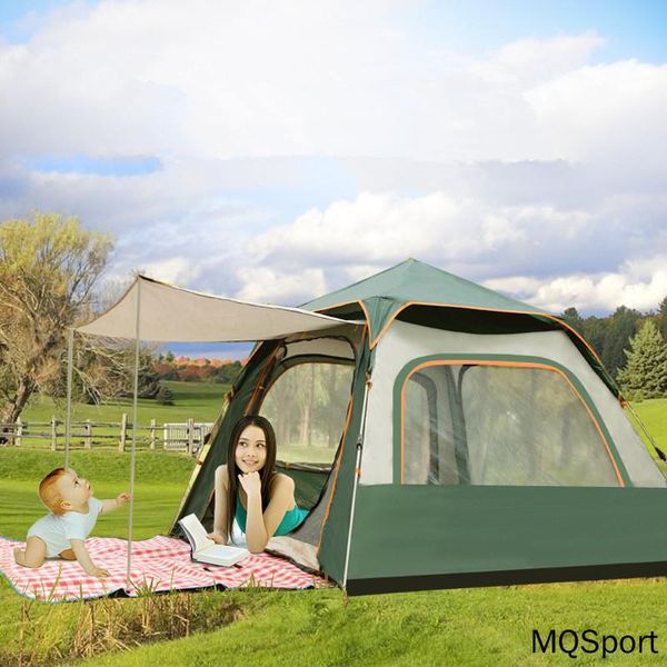 tents and shelters camping tent 4-8 person outdoor automatic waterproof yurt tourist large rainstorm big rest for party
tents and shelters camping tent 4-8 person outdoor automatic waterproof yurt tourist large rainstorm big rest for party