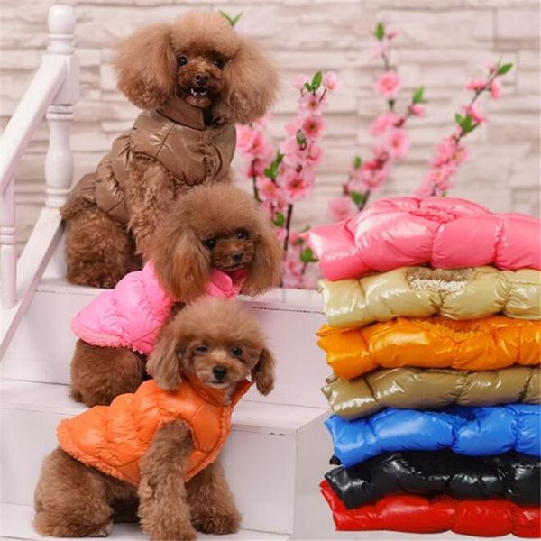 dog apparel warm down jacket winter pet clothes cotton-padded small coat coldproof overcoat waistcoat for chihuahua teddy cat
dog apparel warm down jacket winter pet clothes cotton-padded small coat coldproof overcoat waistcoat for chihuahua teddy cat