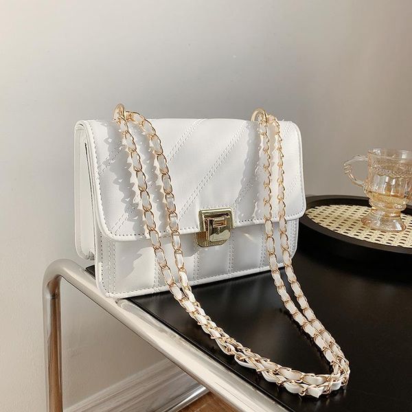 cross body women's bag 2021 spring wave fashion simple western style personality lock shoulder slung chain small square
cross body women's bag 2021 spring wave fashion simple western style personality lock shoulder slung chain small square