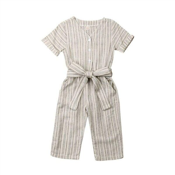 jumpsuits fashion toddler kids baby girls clothes short sleeve romper stripe outfit overalls, Blue
jumpsuits fashion toddler kids baby girls clothes short sleeve romper stripe outfit overalls, Blue
