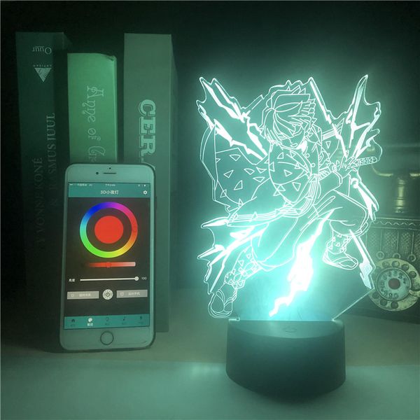 rgb color led night light anime 3d lamp bedside nightlight bluetooth control demon slayer agatsuma zenitsu home decor fans gift
rgb color led night light anime 3d lamp bedside nightlight bluetooth control demon slayer agatsuma zenitsu home decor fans gift