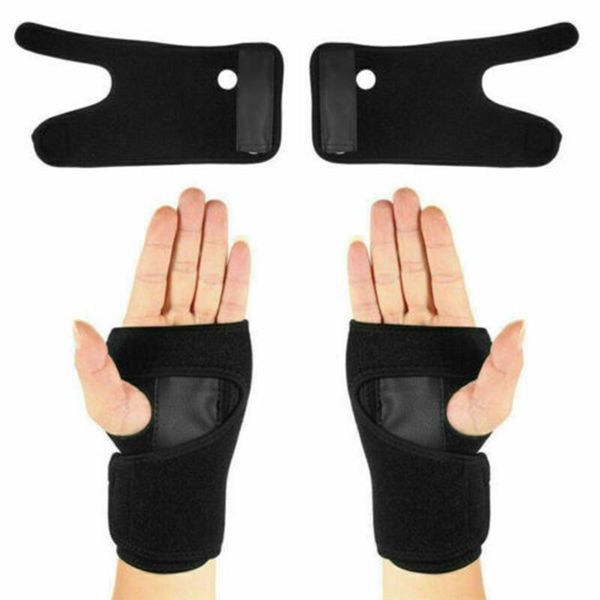 wrist support 1pc useful splint sprains arthritis band belt carpal tunnel hand brace solid black with steel plate adjustable, Black;red
wrist support 1pc useful splint sprains arthritis band belt carpal tunnel hand brace solid black with steel plate adjustable, Black;red