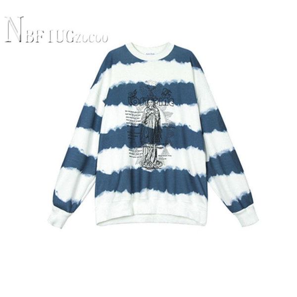 women's hoodies & sweatshirts hipster round neck long sleeve women white blue color female sweatshirt, Black
women's hoodies & sweatshirts hipster round neck long sleeve women white blue color female sweatshirt, Black