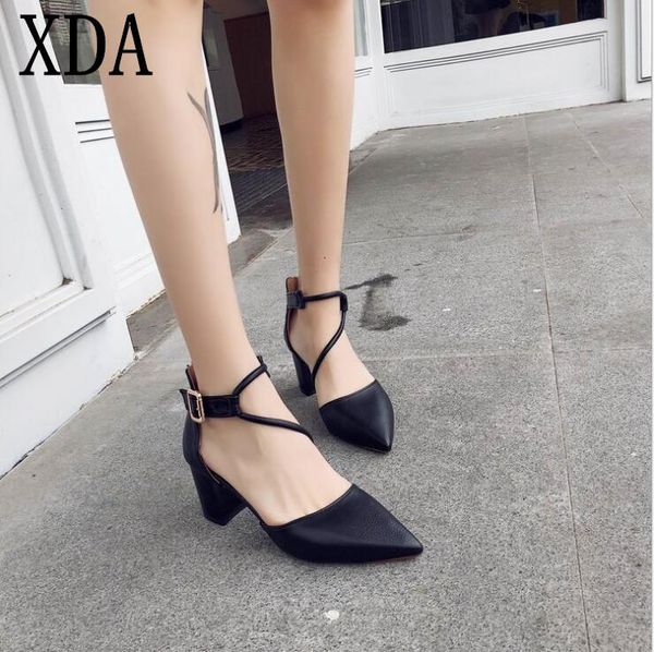 women sandals pumps 2021 fashion pointed high heel single shoes wild buckles women's ladies summer, Black
women sandals pumps 2021 fashion pointed high heel single shoes wild buckles women's ladies summer, Black