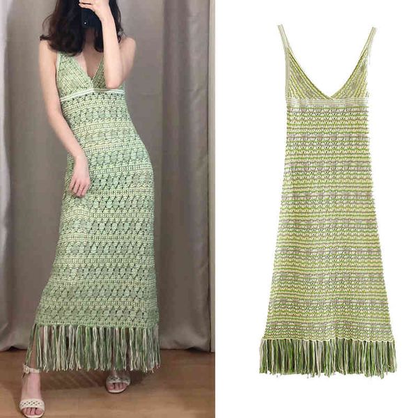 casual dresses spring summer women knitting sling v-neck tassel ankle length dress party luxury sundress cotton beach style lj7x, Black;gray
casual dresses spring summer women knitting sling v-neck tassel ankle length dress party luxury sundress cotton beach style lj7x, Black;gray