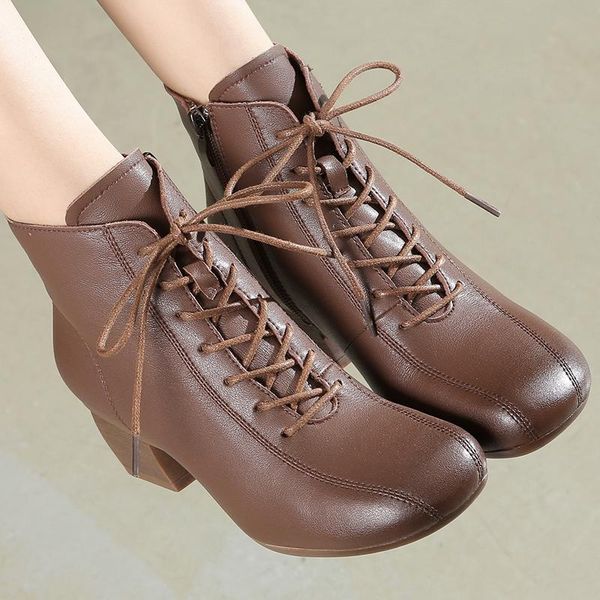 boots gktinoo spring autumn women genuine leather thick heels ankle for shoes retro handmade lace-up short, Black
boots gktinoo spring autumn women genuine leather thick heels ankle for shoes retro handmade lace-up short, Black