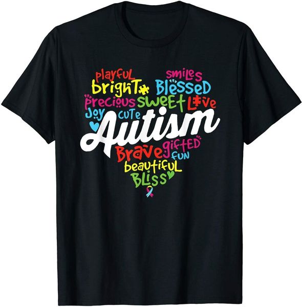 autism awareness heart colorful support autism gift t-shirt men boys t-shirt, White;black
autism awareness heart colorful support autism gift t-shirt men boys t-shirt, White;black