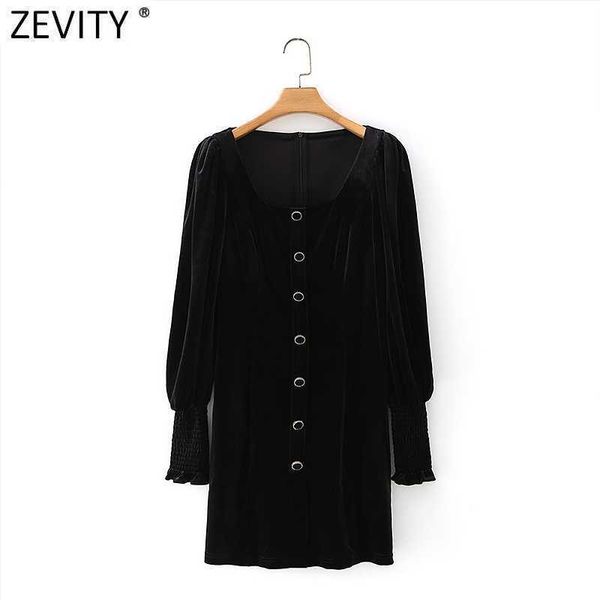 zevity women vintage square collar lantern sleeve velvet mini dress female single breasted casual slim a line vestido ds4649 210603, Black;gray
zevity women vintage square collar lantern sleeve velvet mini dress female single breasted casual slim a line vestido ds4649 210603, Black;gray