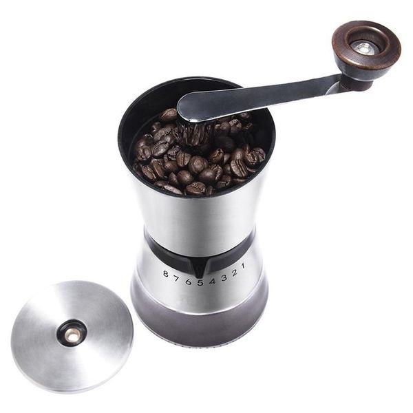 electric coffee grinders stainless steel hand-cranked grinder manual washable ceramic core hand portable crank mill
electric coffee grinders stainless steel hand-cranked grinder manual washable ceramic core hand portable crank mill