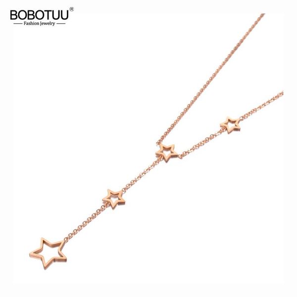 chains bobotuu titanium steel 4pcs lovely star charm pendant necklaces jewelry romantic birthday party necklace for women bn20092, Silver
chains bobotuu titanium steel 4pcs lovely star charm pendant necklaces jewelry romantic birthday party necklace for women bn20092, Silver