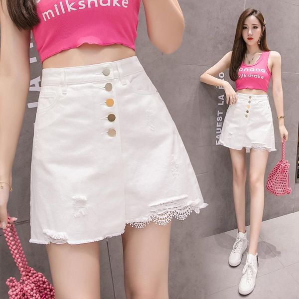 skirts 2021 summer fashion ladies ripped white slim temperament lace stitching a-line denim skirt auyiyi, Black
skirts 2021 summer fashion ladies ripped white slim temperament lace stitching a-line denim skirt auyiyi, Black